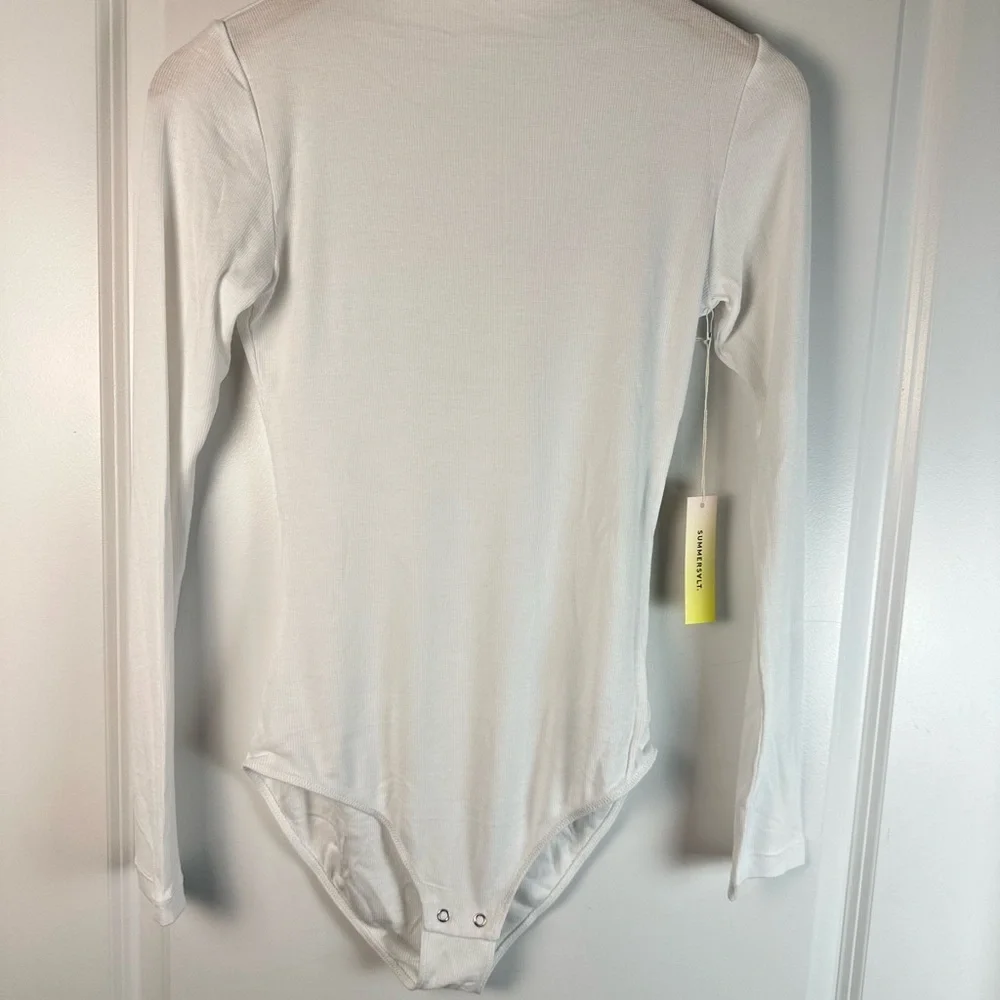 Summersalt White Long Sleeve Bodysuit - Picture 5 of 9